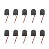 Set of 10pcs Secure Flip Cover Battery Case for CR2032 LIR2032 Cells Electronic Devices and Projects Battery Box