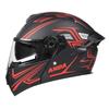 AD Unisex 3C Certified Winter Electric Motorcycle Flip-Up Full Face Helmet