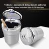 Car Ashtray LED Alloy Ash Tray Portable Smokeless Flame Retardant For Citroen C3 C4 X7 Xsara Picasso Crosser C-ELYSEE JUMPY NEMO