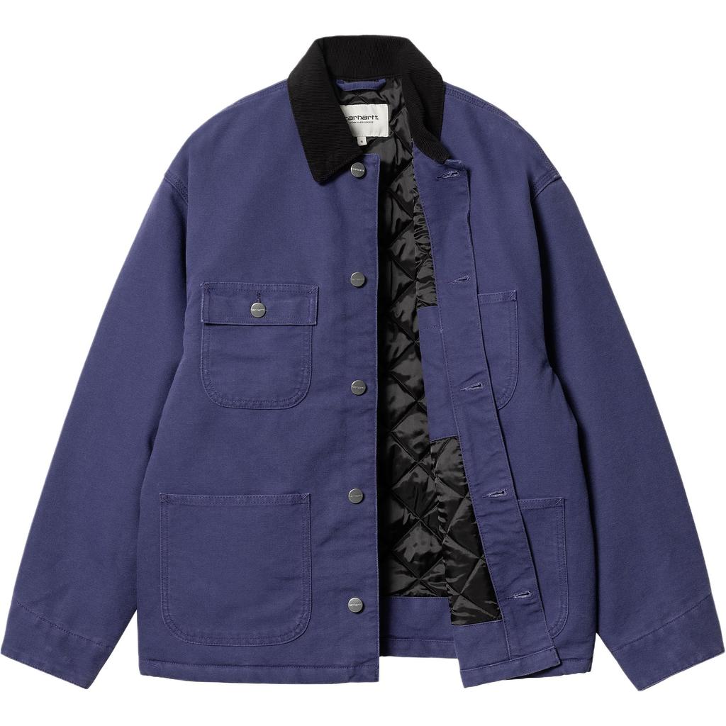 Carhartt WIP Fw24 W Og Michigan Coat Classic Loose Fit Square Label Adjustable Cuffs Long Sleeve Collar Jacket Women Jackets I032235-2CR-02