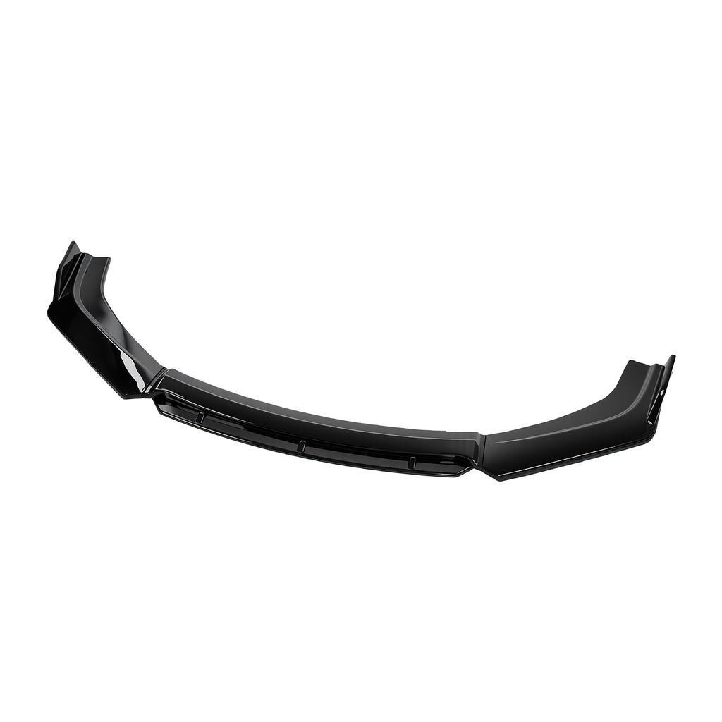 Front Bumper Lip Spoiler Splitter Replacement for S4 Gloss Black Bumper Lip Spoiler Body Kit with Screws Sporty Appearance