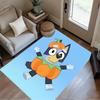 Fox Friends Adventure Area Rug Design for Decorate room Game Room Entryway Kitchen Antislip Carpet Office home decor