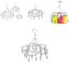 Modern Stainless Steel Socks Rack With 20 Clamps For Indoor And Outdoor Use