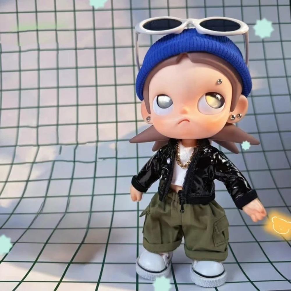 For zsiga doll Clothes Workwear Style Top Shorts Necklace Outfit For 1/8 BJD Doll Camping Dress Up Clothing Accessories