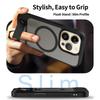 Matte Transluzente Seidige Haptik Ständer Handyhülle für Magsafe Mag Safe Iphone 16E 16 E 15 Pro Max 14 Plus 13 12 14Pro 16Pro 15Pro Handyhülle mit Ständer