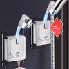 1pc Shower Holder Adjustable Angle Shower Head Holder Handheld Holder Punch-free Shower Bracket