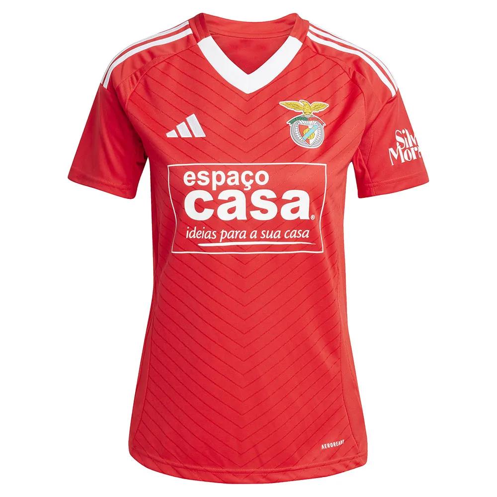 Adidas SL Benfica 2024-2025 women's soccer jersey 100% recycled polyester Red