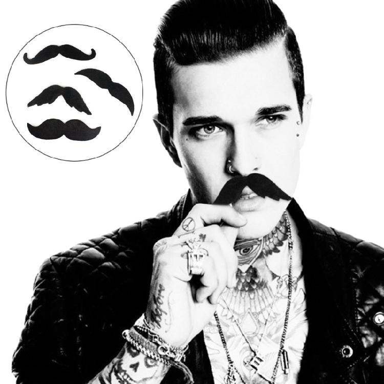 Fake Beard Artificial Moustaches for Halloween Masquerade Party, Performances