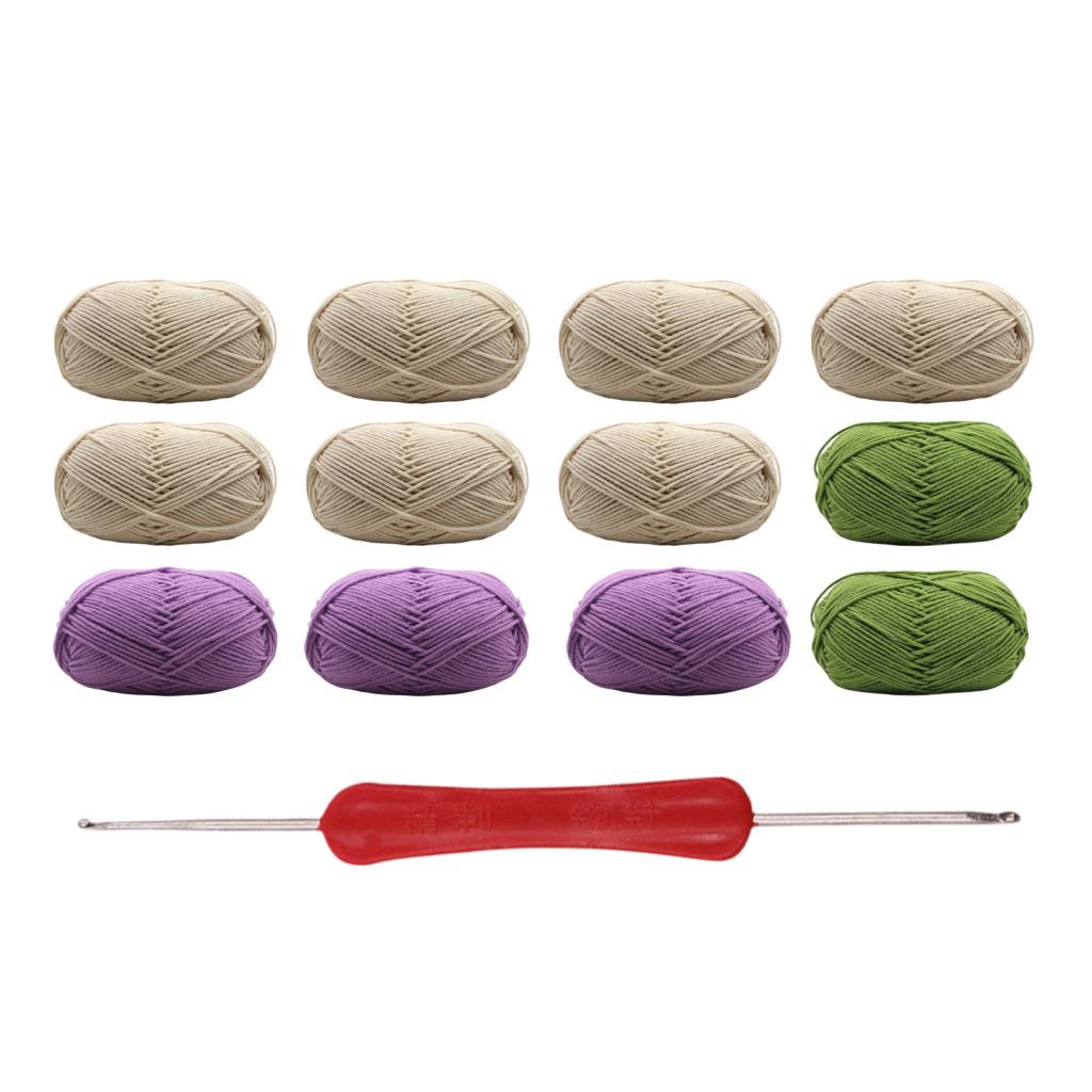 Kytice Deka Háčkování DIY Sada Vláken Řemeslná Pletací Sada Řemesla Kreativní Ruční Práce Elegantní Háčkovací Startovací Sada