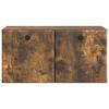 Wall Mounted TV Cabinet 59.5 x 31 x 30 cm Smoked Oak
