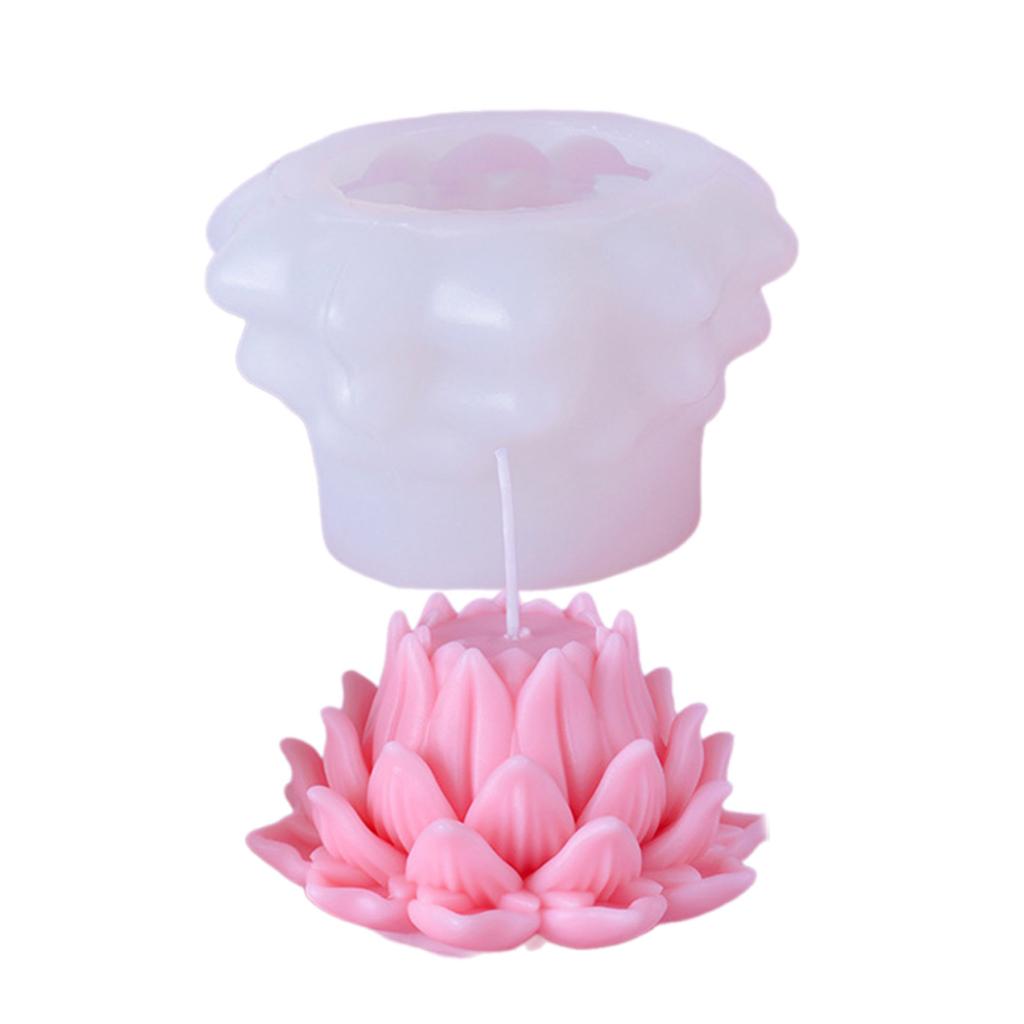 Unique Candles and Decorative Pieces Crafting Silicone Mold for DIY Enthusiasts Resin Mold for Candle and Plaster Making