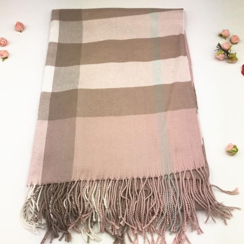 New autumn and winter wind classic babag color yang sticky cashmere scarf shawl couple scarf women