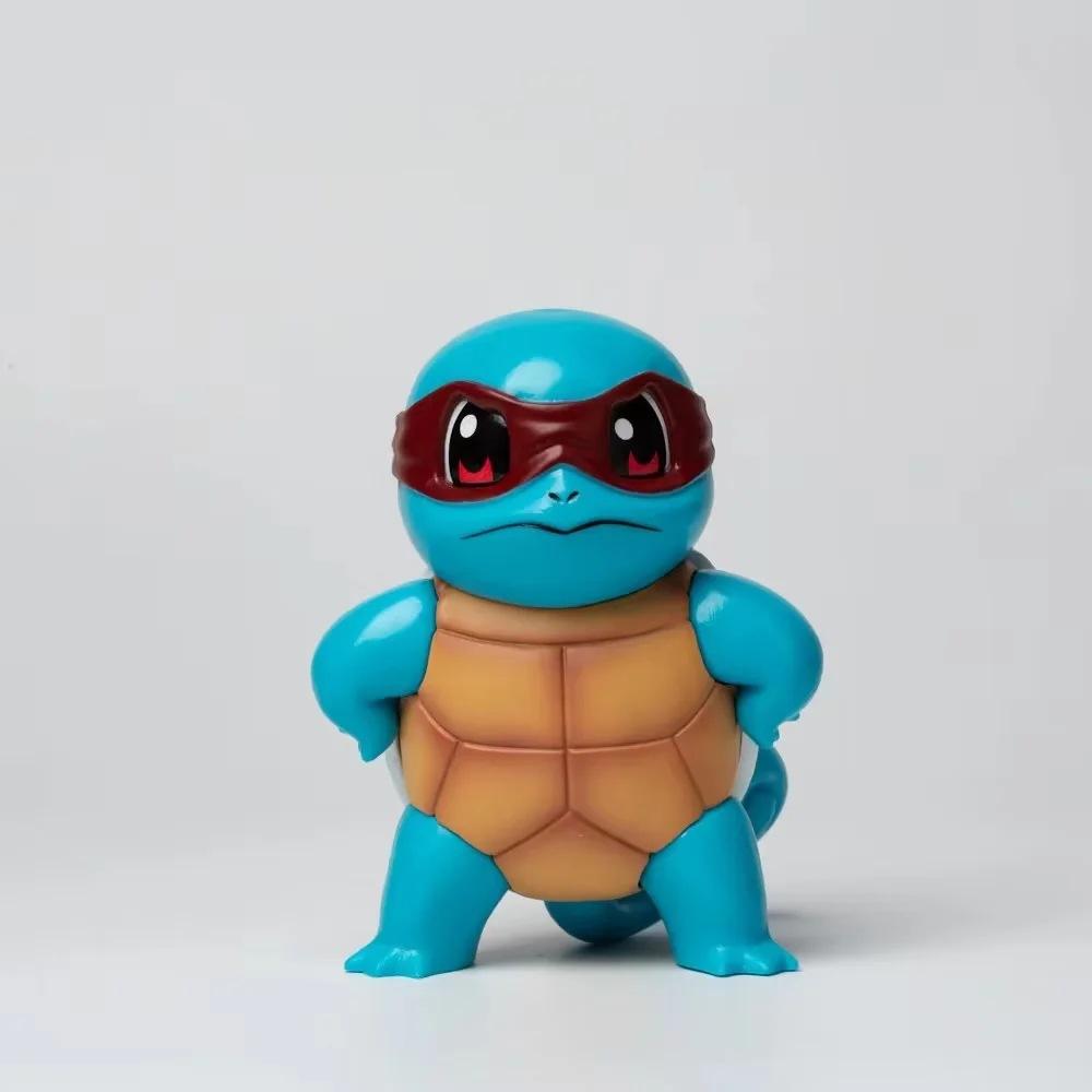 

9cm Kawaii Pokemon Anime Figure Cute Squirtle Action Figure Model PVC Doll Collection Desktop Decoration Toys Gift No box