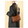 Ladies' Soft Leather Large Capacity Crossbody Shoulder Bag
