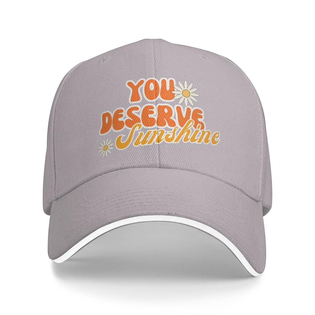 Baseball Cap You Deserve Sunshine Heated Rivalry Outfits Unisex Baseball Caps Hats Cap Classic Outdoor Workouts Gift Snapback Cap