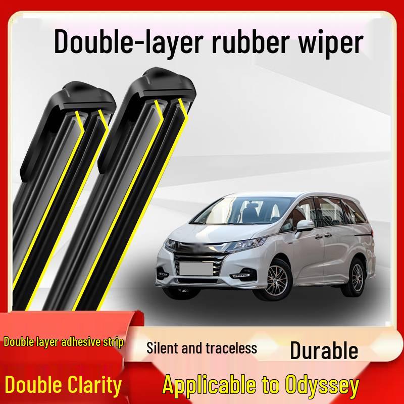 Odyssey Double-Layer Silent Wiper, 2005-2021 Model, Front & Rear