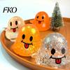 Soft Ghost Toy Halloween Stress Relief Toy, Spooky Squeeze Sensory Toys Cartoon Party Favors for Adults and Kids