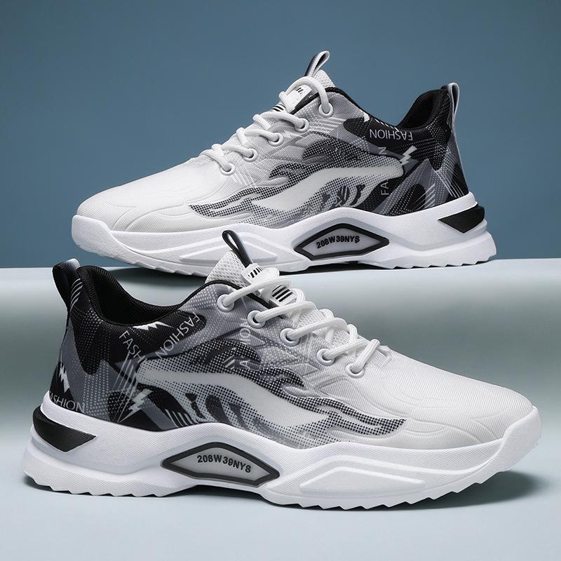 Men's Shoes Autumn Breathable Teen Student Autumn Sports Shoes Men's Running Casual Shoes