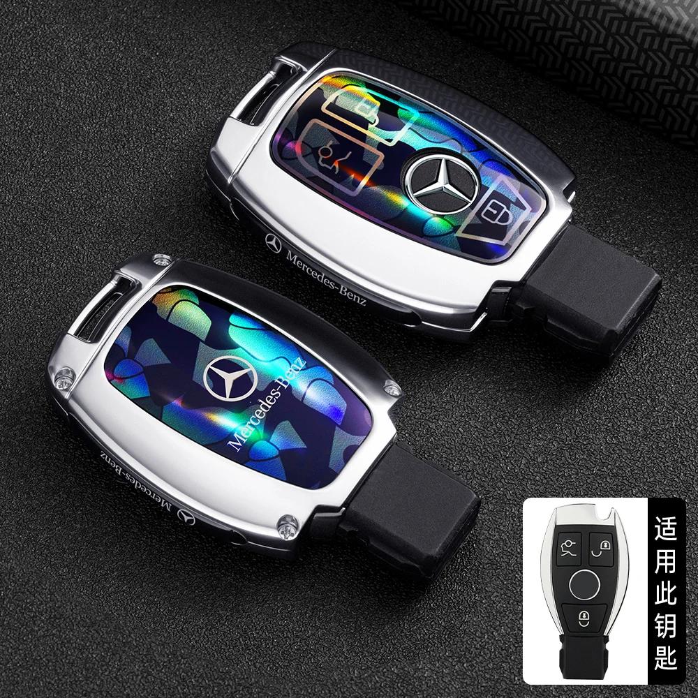TGM3   Car Key Case Cover Key Bag Accessories For Mercedes Benz A B C S Class AMG GLA CLA GLC W176 W221 W204 W205 Shell Fob Keychain