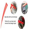 10pcs Car Dent Repair Tool Universal Red Door Wedge Panel Enlarger Door Support Clip Anti Slip Pry Bar Removal Repair Hand Tools