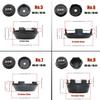 AAYH1 SET VON 4 XXR Felgendeckel 56mm/57mm/58mm/59mm/60mm/61mm/62mm/63mm/64mm/72mm Sportfelgendeckel SSR Emblem Radkappe Nabenkappe