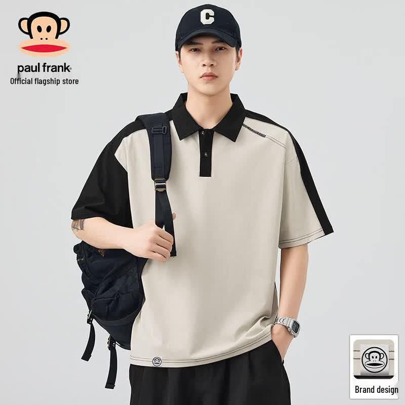 Paul Frank Men's Relaxed Fit Ice Silk Polo Shirt