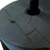 For Offset Umbrella 18in Round Sand Bag For Patio Umbrella Umbrellas Weight Management Solution Side Slot Opening