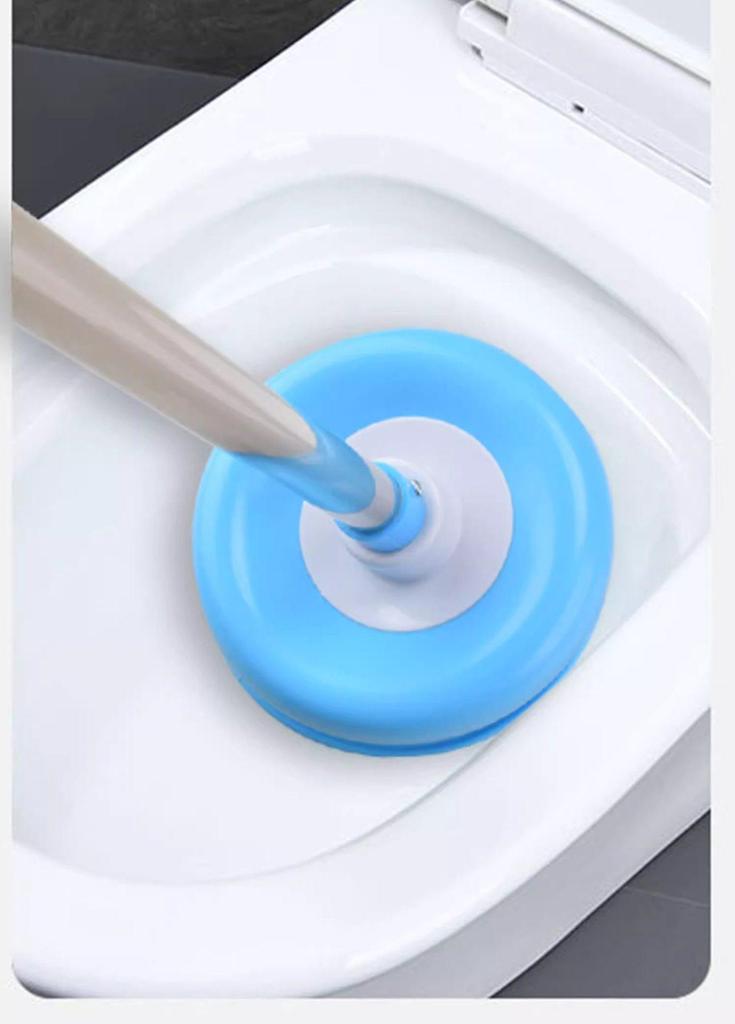 Strong Rubber Sewer Pipe Plunger: Bathroom & Toilet Clog Dredging Tool