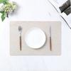 6PCS waschbare Tischsets rutschfeste wärmeisolierende PVC-Tischset für Esstisch Küchenzubehör