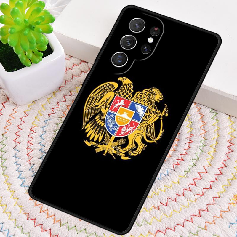 Armenian Flag Phone Case for Samsung Galaxy note 10 pro S26 Ultra S23 S24 FE S25 S21 S22 PLUS shockproof Cove