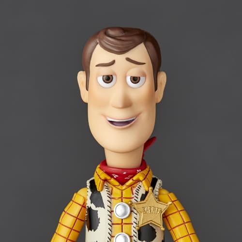 Kaiyodo Revoltech Toy Story Woody Ver.2, Approximately 150mm Tall, Non-scale, Painted PVC & ABS Action Figure