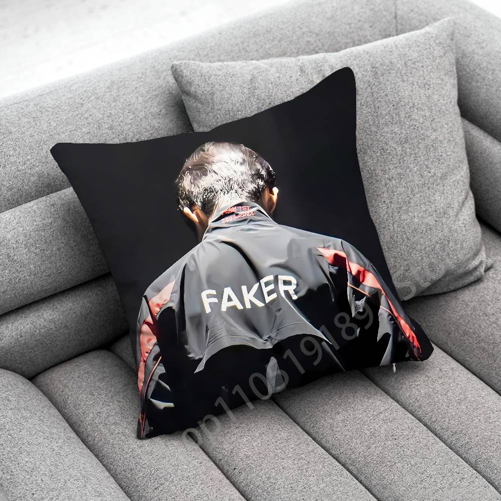 T-T1 F-Faker  Throw Pillow Case For 45x45cm 40x40cm 30x30cm 50x50cm 55x55cm Square Home Pillowcase Case
