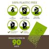 2025  Eco-Friendly 100% Compostable Modern Dog Poop Bag with Original Fragrance Dispenser 9x13 Inches for Dogs & Cats