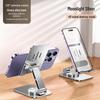 Foldable Rotating Metal Phone & Tablet Stand with Custom Logo