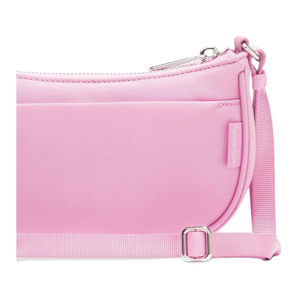 Lululemon Daily Essentials 1L Logo Embossed Fabric Mini Shoulder Bag Women bags Pink-Frosting LW9FRIS-071152