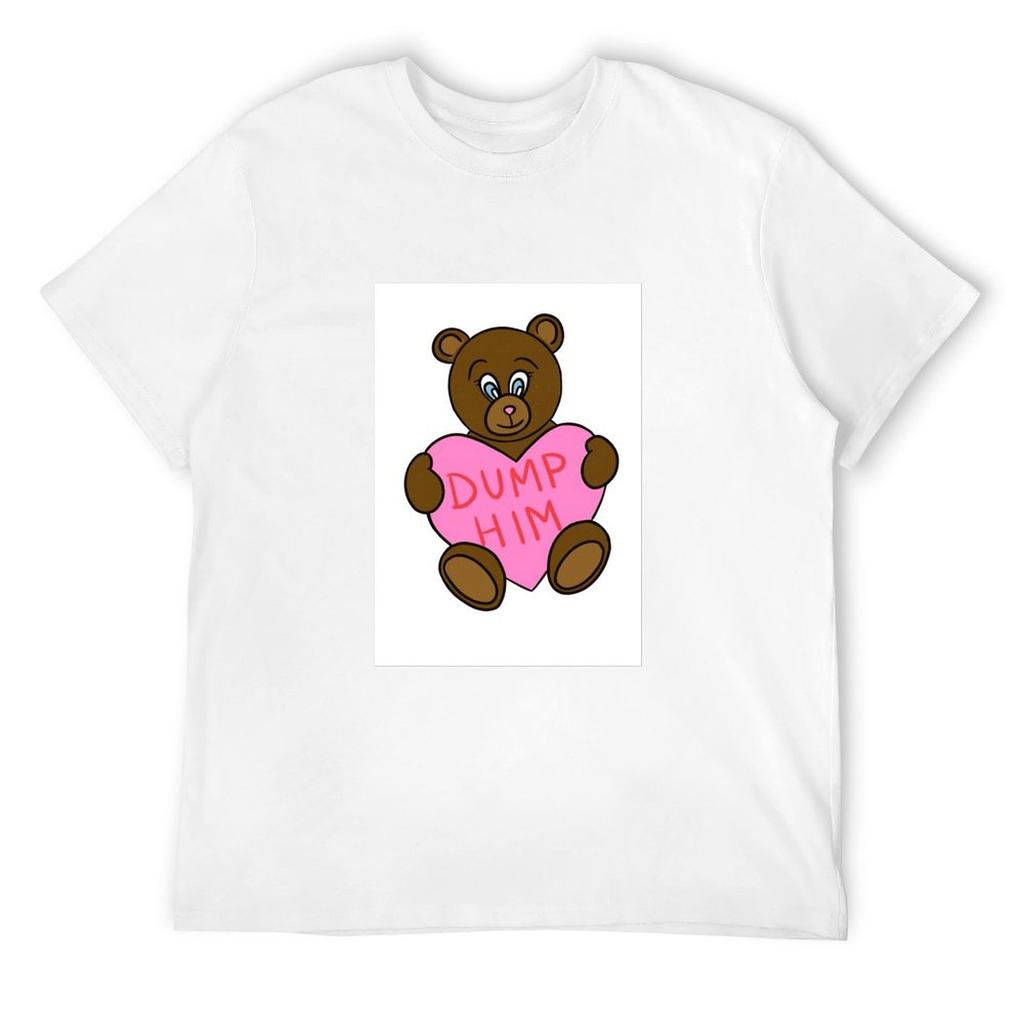DUMP HIM T-Shirt Sports Fans Graphic T Shirts Plain Men's T Shirts