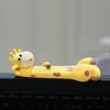 Lying Animal Computer Monitor Decor Mini Dolls 3D Desk Toy Giraffe Screen Figurine Kawaii Navigator Screen