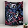 Tapestry Cowboy Bebop Group Art Spike Faye Jet Ed Ein Swordfish Blue Red Poster for Anime Fan Cave