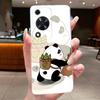 For Huawei Nova Y63 Case NovaY63 Y 63 Phone Cover Clear Silicone Fashion Flower TPU Soft Cases for Huawei Nova Y72s Back Shells