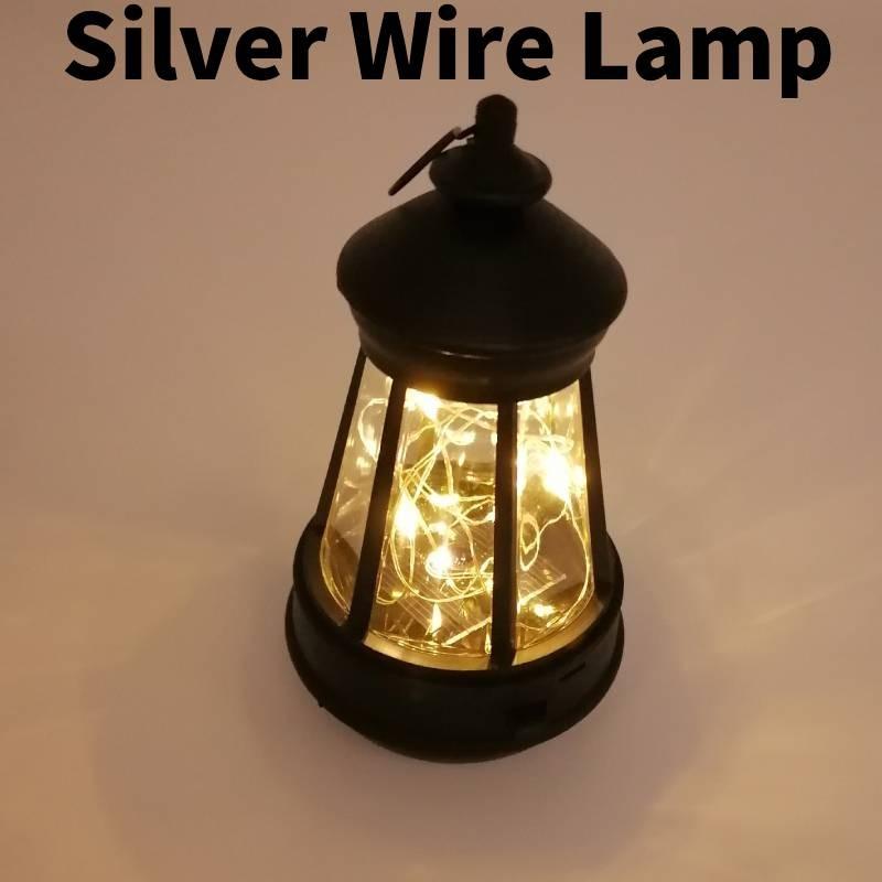 Laterne Solar Hand Wasserdicht Eisen Außen Led Hof Dekorativ Gartenlampe