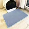 Double Layer Non-Slip Cat Litter Mat, Waterproof & Wear Resistant Pet Cleaning Pad
