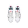 Li Ning 001 BTC Slip Resistant Abrasion Resistant Low Top Skateboard Shoes Women's White Red AECR002-4