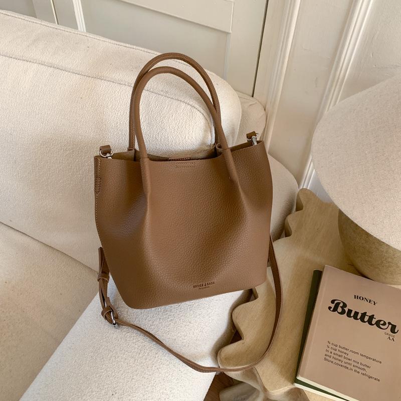 Популярная маленькая сумка женская зимняя новая портативная сумка-ведро модная повседневная дорожная сумка через плечо