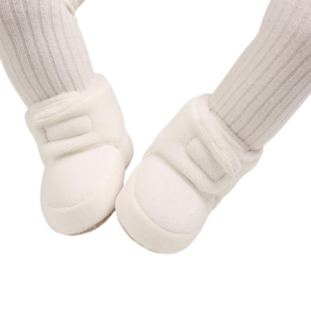 Baby Winter Baumwollschuhe Niedlich -Gefüttert Dick Warm Stiefelchen für Kleinkinder Jungen Mädchen