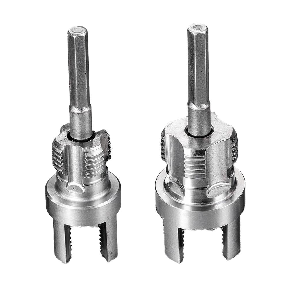 4/6-inch Water Pipe Thread Tool Integrated Internal External Pipe Threading Tool Dual-Function Pipe PVC Pipe Thread Cutting Tool