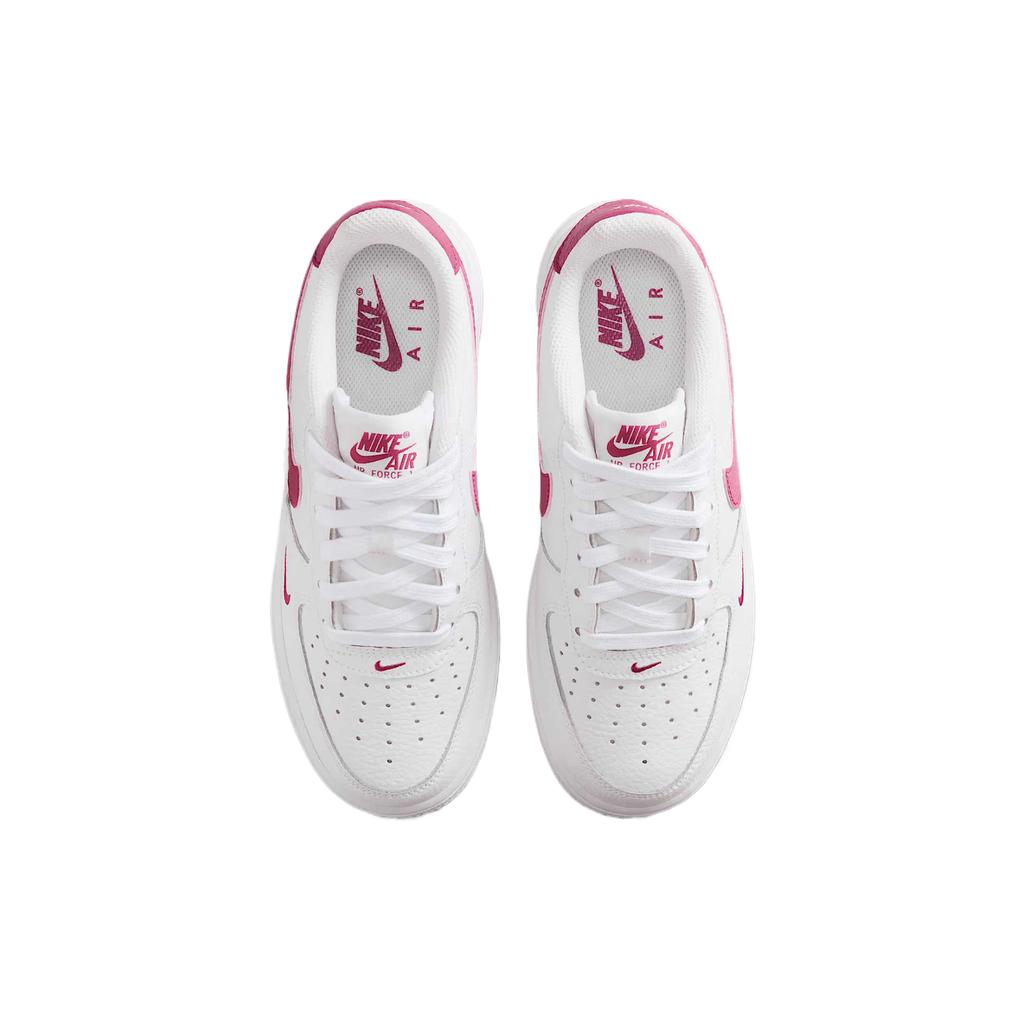 Nike Air Force 1 Leather Breathable Low top Children's Basketball Shoes Unisex IO7403-100