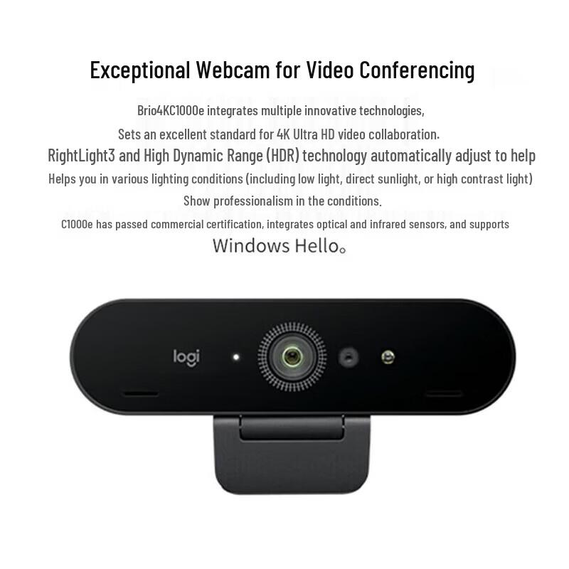 Logitech C1000e HD USB Webcam