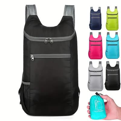Weekend Travel Bag Foldable Waterproof Tear-resistant Lightweight Backpack Large Capacity Travel Business Backpack Sports Bag