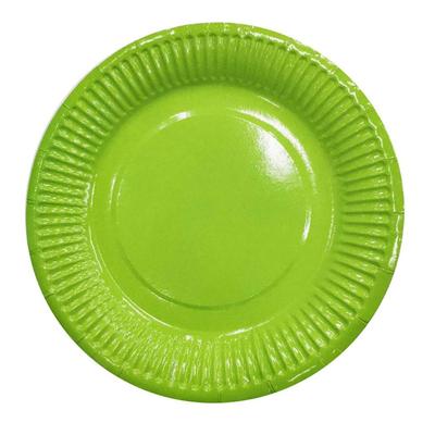 10 Pcs Juice Pure Color Paper Wedding For Birthday Party Tableware Plate Decoration Disposable Cup