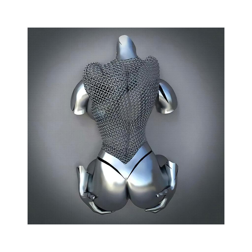 Décoration Murale de Peinture Moderne Love Heart Grey Art Wall Cadeau de Saint Valentin,F,70 * 70cm Toile de Sculpture Abstraite en métal FMXYMC Love Heart Effet 3D Wall Art